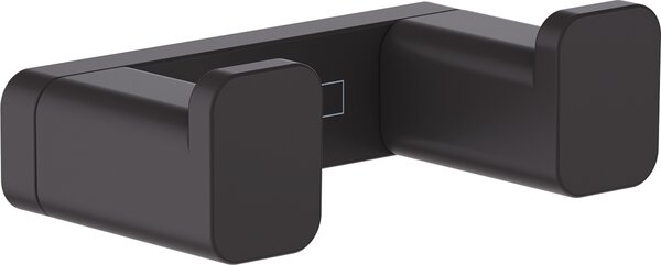 Hansgrohe AddStoris Q - Dvojitý háčik, matná čierna 41755670