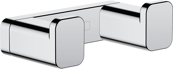 Hansgrohe AddStoris Q - Dvojitý háčik, chróm 41755000