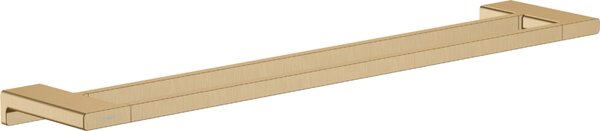 Hansgrohe AddStoris Q - Držiak na uterák dvojitý, kartáčovaný bronz 41743140