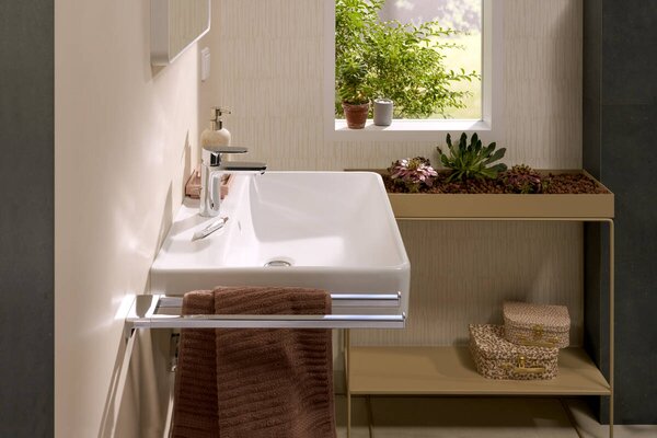 Hansgrohe AddStoris Q - Držiak na uterák dvojramenný, chróm 41770000