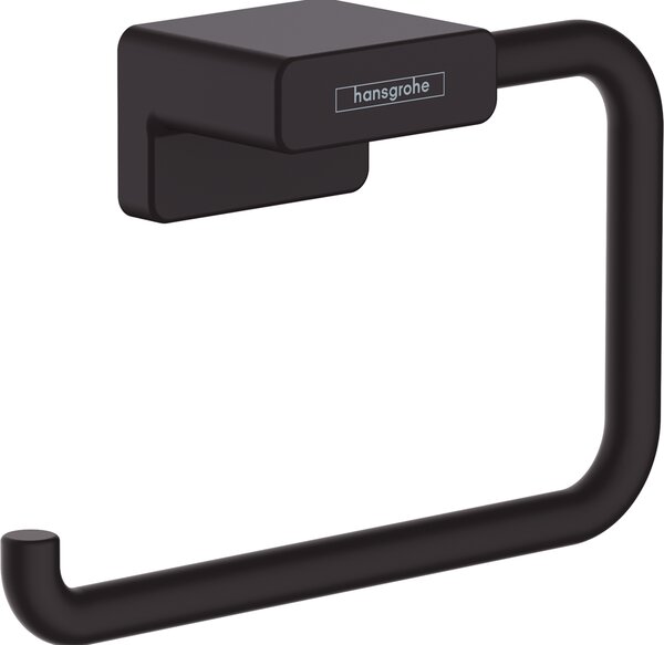 Hansgrohe AddStoris Q - Držiak na toaletný papier bez krytky, čierna matná 41771670