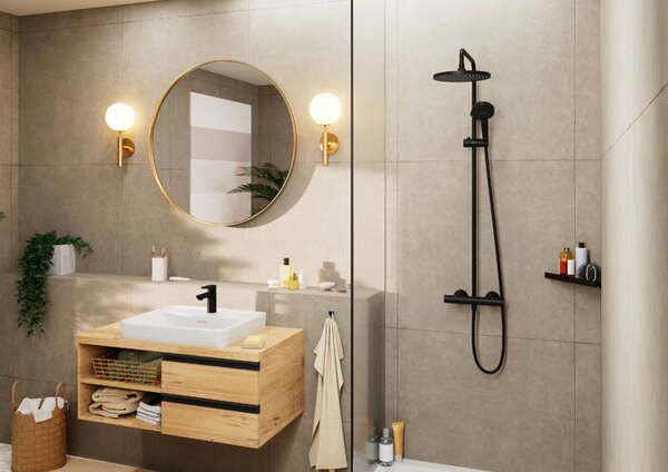 Hansgrohe AddStoris Q - Košík do rohu, matná čierna 41741670