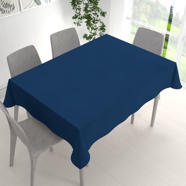 Biante Dekoračný obdĺžnikový obrus BKU-117 Námornícky modrý 50x100 cm
