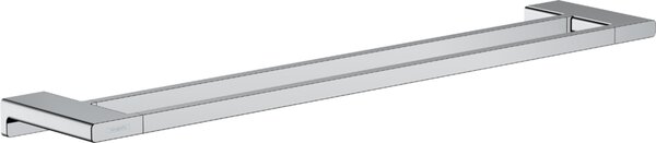 Hansgrohe AddStoris Q - Držiak na uterák dvojitý, chróm 41743000
