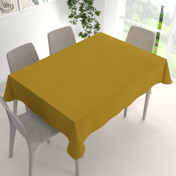 Biante Dekoračný obdĺžnikový obrus BKU-102 Okrový 60x100 cm