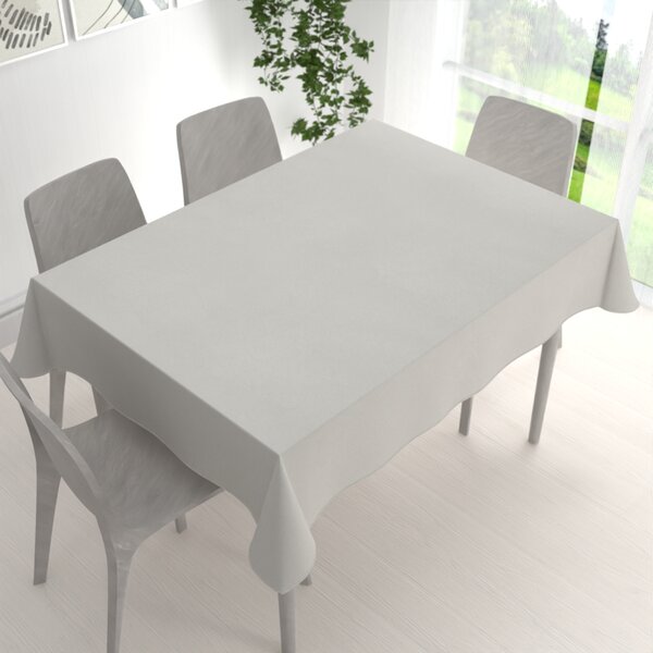 Biante Dekoračný obdĺžnikový obrus BKU-101 Svetlo sivý 50x100 cm