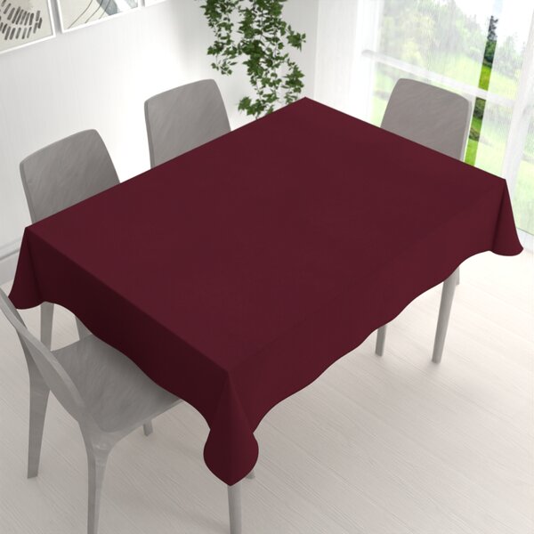 Biante Dekoračný obdĺžnikový obrus BKU-115 Burgundský vínový 50x100 cm
