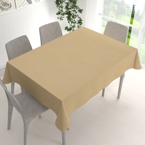 Biante Dekoračný obdĺžnikový obrus BKU-107 Pieskovo béžový 50x100 cm
