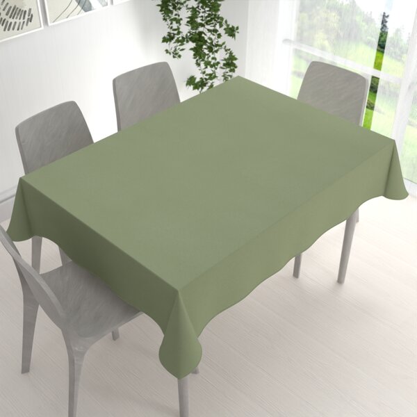 Biante Dekoračný obdĺžnikový obrus BKU-118 Sivozelený 50x100 cm