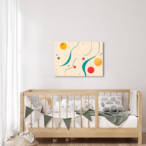 Obraz - Minimalistická farebná ilustrácia (70x50 cm)
