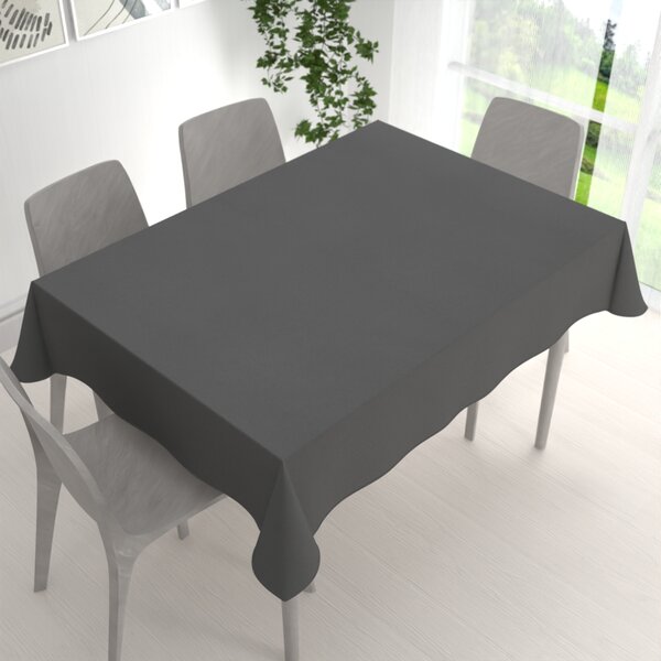 Biante Dekoračný obdĺžnikový obrus BKU-119 Antracitovo sivý 50x100 cm