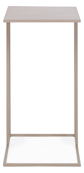 MUZZA Odkladací stolík 40 x 30 cm Qus béžový