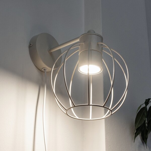 Nástenné svietidlo STARLIGHT 1xGU10/10W/230V krémové