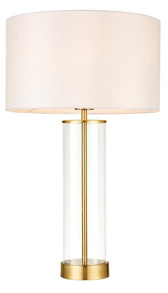 Endon 68802 -Stmievateľná dotyková stolová lampa LESSINA 1xE27/10W/230V zlatá/biela