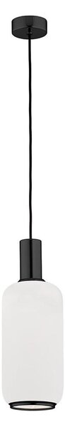 Argon 8563 - Luster na lanku SAGUNTO PLUS 1xE27/15W/230V pr. 14 cm čierna