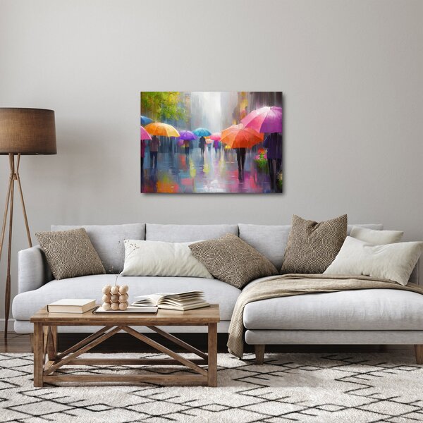 Obraz - Daždivý deň (70x50 cm)