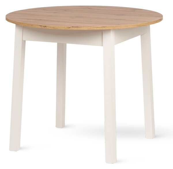Stima jedálenský stôl LUCKY Vybetre farbu podnože ->: Čierna, Vyberte rozmer ->: Ø 90 cm