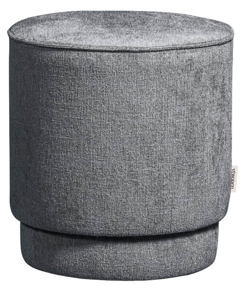 MUZZA Puf Opal ⌀40 cm modrý