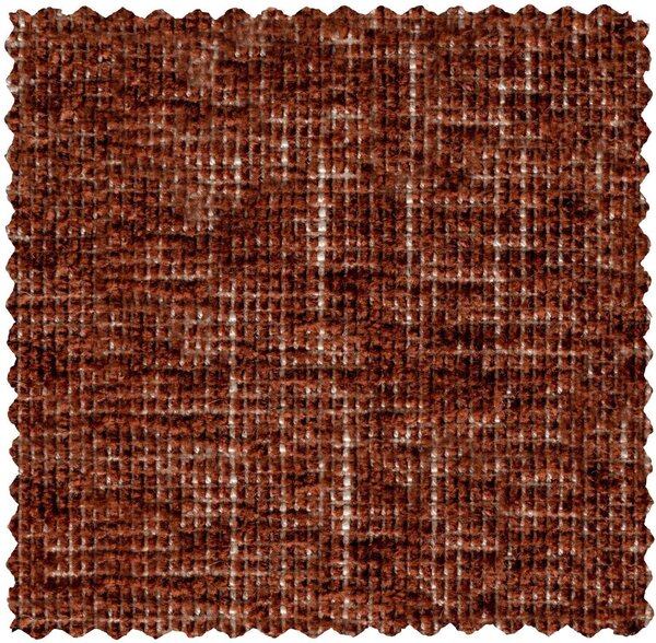MUZZA Puf Opal ⌀80 cm oranžový