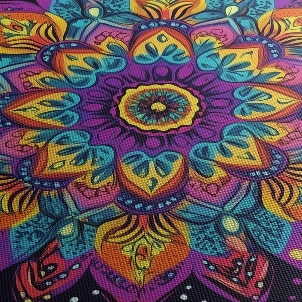 Obraz - Kaleidoskopická mandala (150x105 cm)
