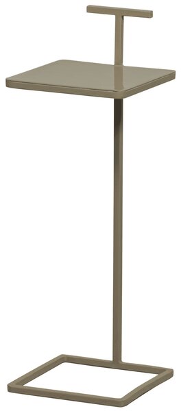MUZZA Odkládací stolík Steot ⌀22 cm béžový