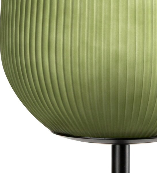 Stojacia lampa RUTH 1 01 zelená / čierna