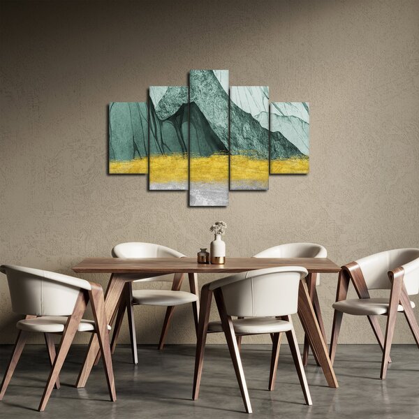 Obraz - Smaragdové hory N⁰2 (150x105 cm)