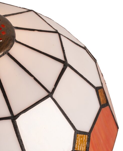 Brilagi - Tiffany vitrážová stolná lampa SIENNA 1xE27/60W/230V