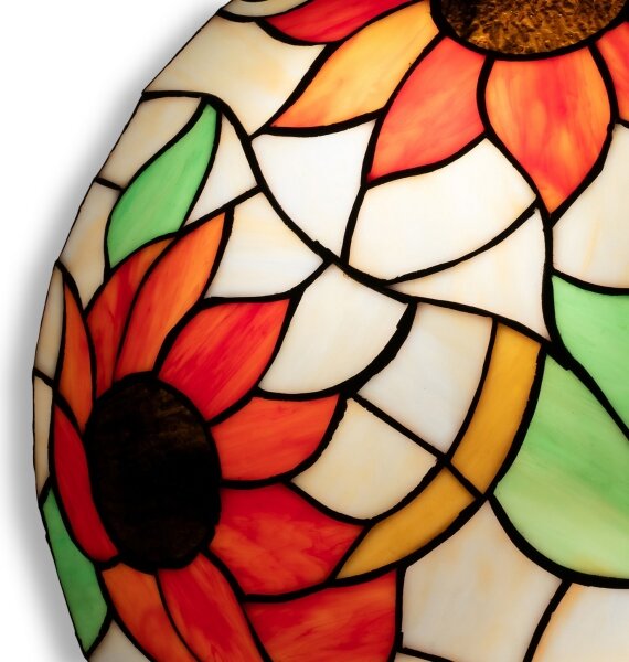Brilagi - Tiffany vitrážové stropné svietidlo SUNFLOWER 2xE27/60W/230V pr. 40 cm