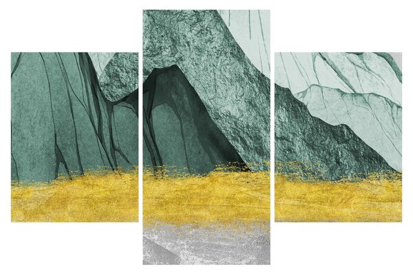 Obraz - Smaragdové hory N⁰2 (90x60 cm)