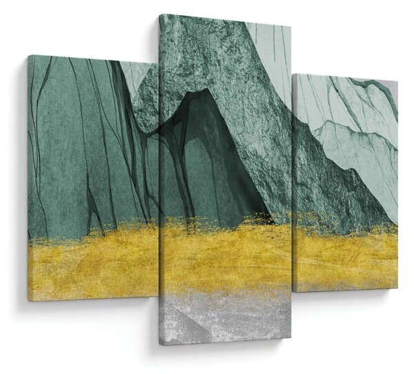 Obraz - Smaragdové hory N⁰2 (90x60 cm)