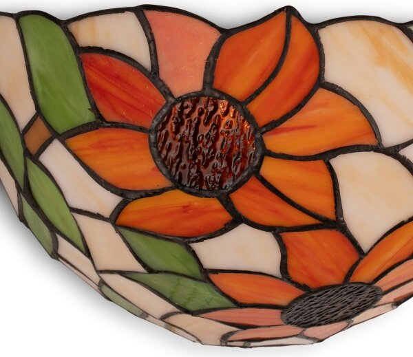Brilagi - Tiffany vitrážové nástenné svietidlo SUNFLOWER 1xE14/40W/230V