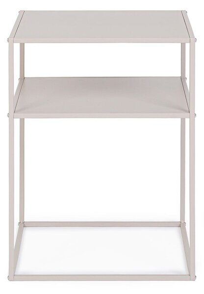 MUZZA Odkladací stolík 37.5 cm Qus béžový