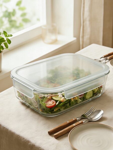 Sinsay - Transparentný lunch box s viečkom - clear