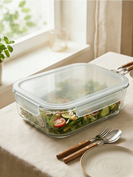 Sinsay - Transparentný lunch box s viečkom - clear