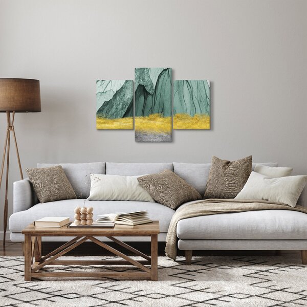 Obraz - Smaragdové hory N⁰3 (90x60 cm)