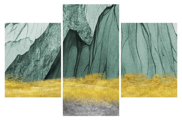 Obraz - Smaragdové hory N⁰3 (90x60 cm)