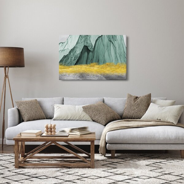 Obraz - Smaragdové hory N⁰3 (90x60 cm)