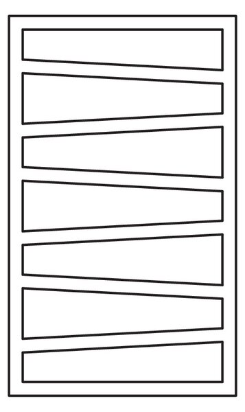 Terma Zigzag 835x500 kombinovaný radiátor Heban Z8