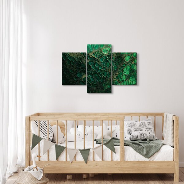 Obraz - Zelený mikroskopický záber (90x60 cm)