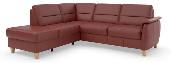 ROHOVÁ SEDAČKA, koža, červenohnedá Sit & More - Sedačky, Online Only