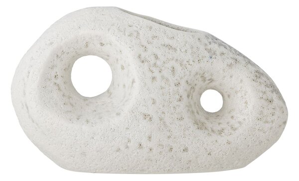 MUZZA Váza Iaca 16 x 7 cm biela
