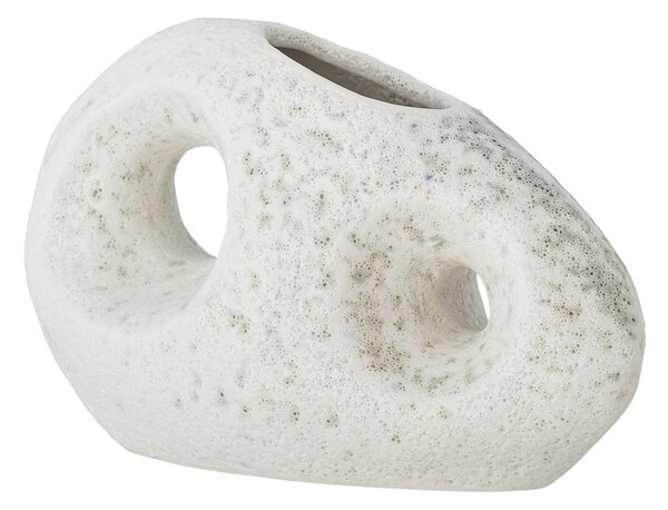 MUZZA Váza Iaca 16 x 7 cm biela