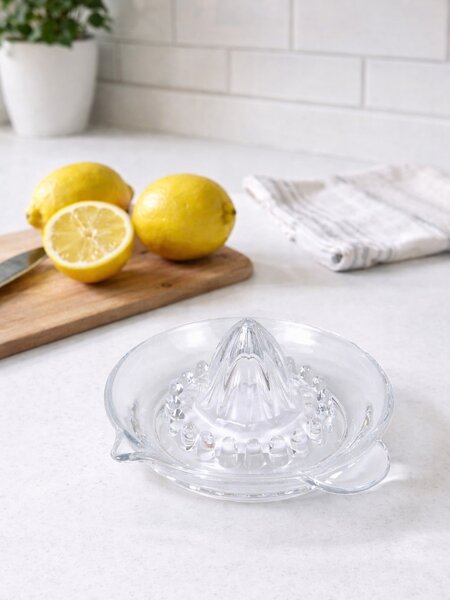 Sinsay - Sklenený odšťavovač na citrusy - clear