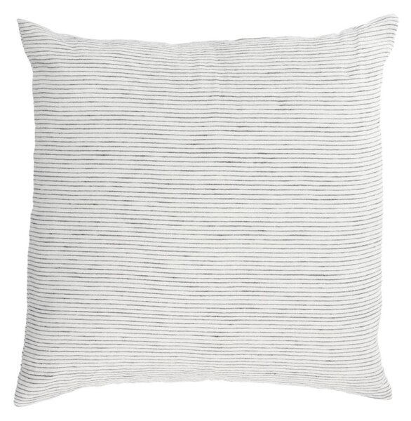 MUZZA Obliečka na vankúš Rowena 45 x 45 cm sivo-biely