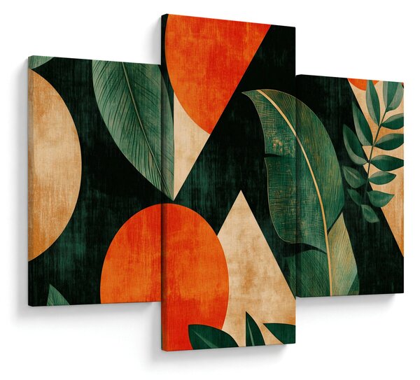 Obraz - Geometrické prírodné motívy II. (90x60 cm)