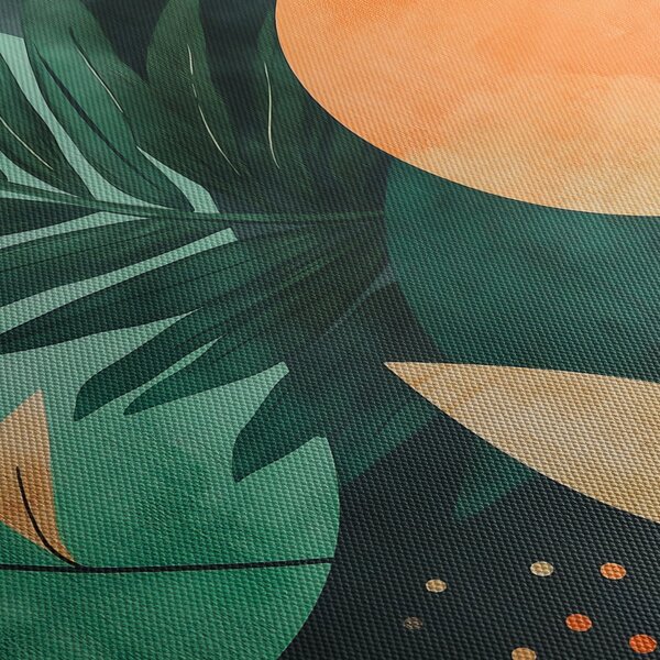 Obraz - Geometrické prírodné motívy (70x50 cm)