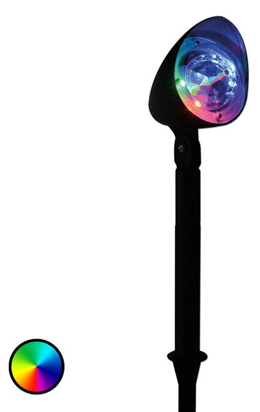 LED projektor Disco pre osvetlenie fasády