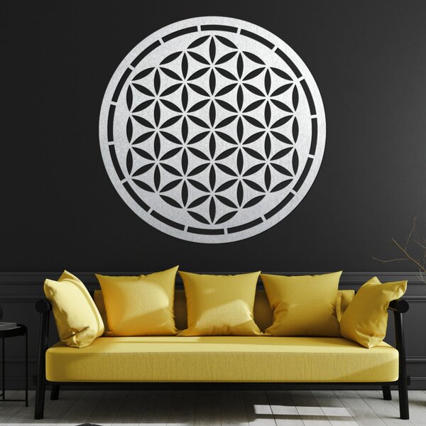 Drevená mandala, dekorácia na stenu - HAAMONY 3772 PR0167