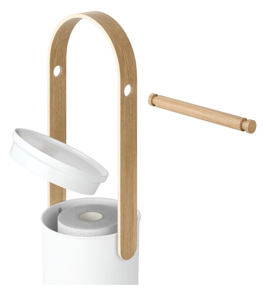 Biely plastový stojan na toaletný papier Bellwood – Umbra